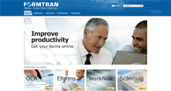 Desktop Screenshot of formtran.com